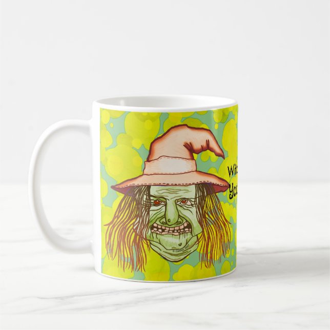 Canecas de Bruxa Verde (Esquerda)