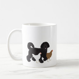 Canecas de Cachorros, Gato e Galinha