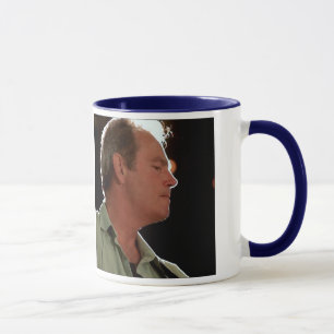 Canecas de café azuis da camisa de Billy Kay