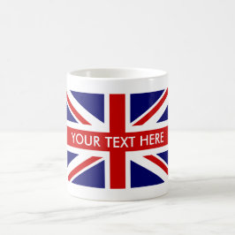 Canecas de café britânicas feitas sob encomenda da