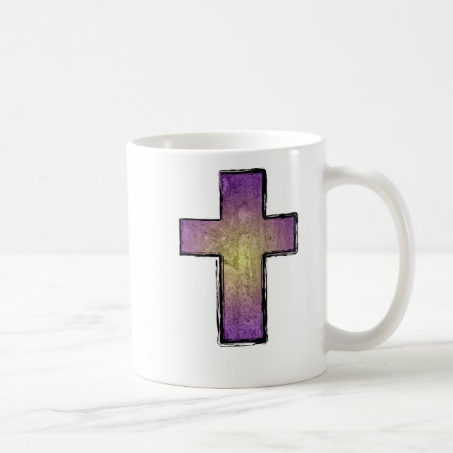 Canecas de café cristãs -- O cristo é minha cruz (Direita)