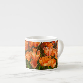 Canecas de Café de Tulipas Laranja Expresso