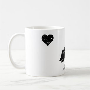 Canecas de café do amor de Califórnia