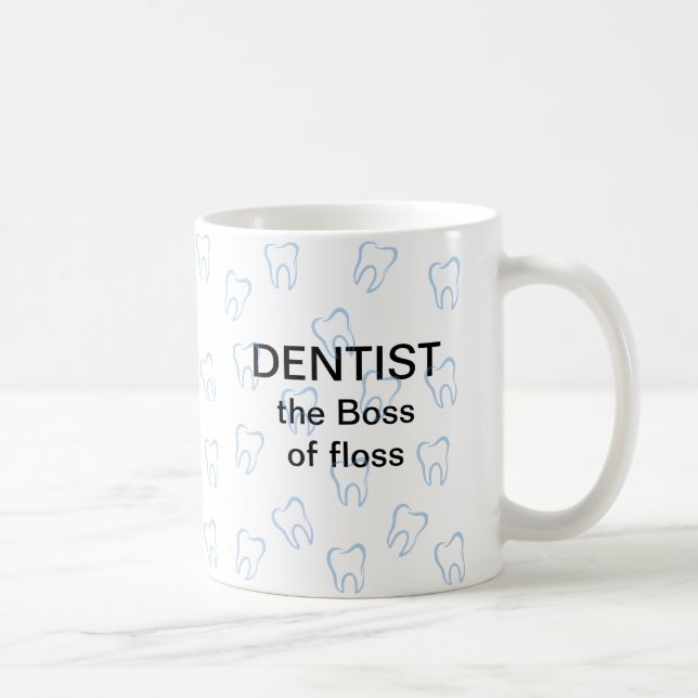 Canecas de café do tema do dentista (Direita)