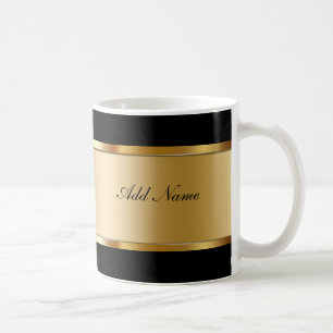 Canecas de café elegantes do monograma