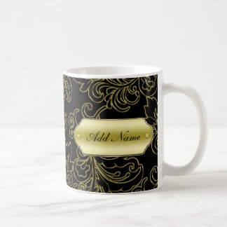 Canecas de café elegantes do monograma