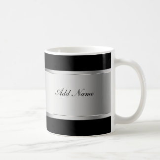 Canecas de café elegantes do monograma