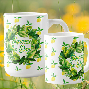 Canecas de Café Esprema Limões Amarelos o Dia!