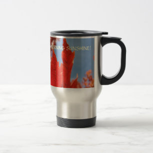 Canecas de Café Folhas de Outono Bom Dia Sol!