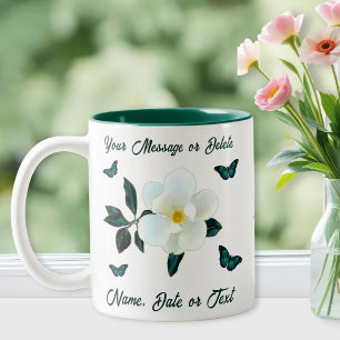 Canecas de Café Magnólia, Personalizadas ou Transf