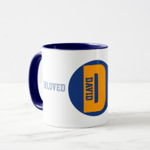 Canecas de Café Personalizadas, Caneca do Nome Dav