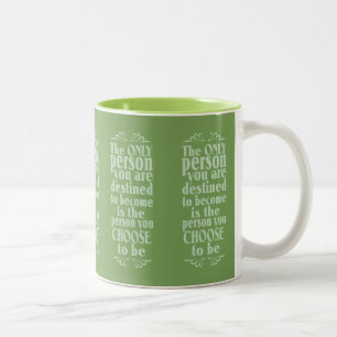 Canecas de ESCOLHA motivacionais