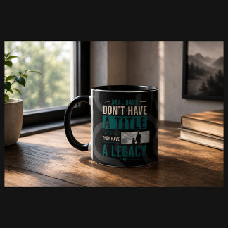 Canecas de Foto Personalizadas com Legado para Pai