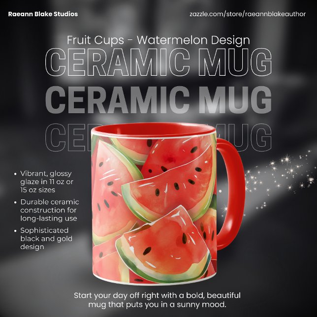 Canecas de Frutas - Caneca de Cerâmica com Design  (Criador carregado)