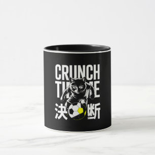 Canecas de Futebol Kawaii com Gato - Motivação par