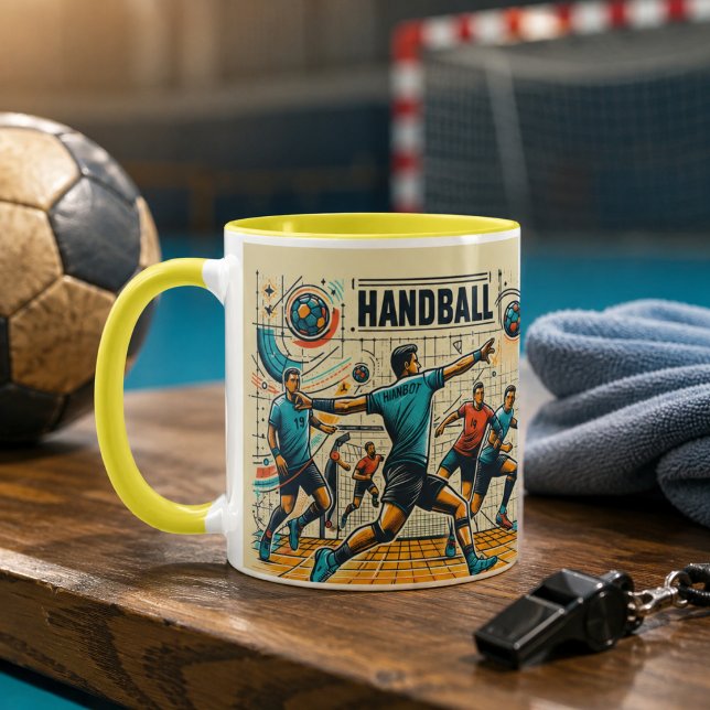 Canecas de handebol (Handball mugs)