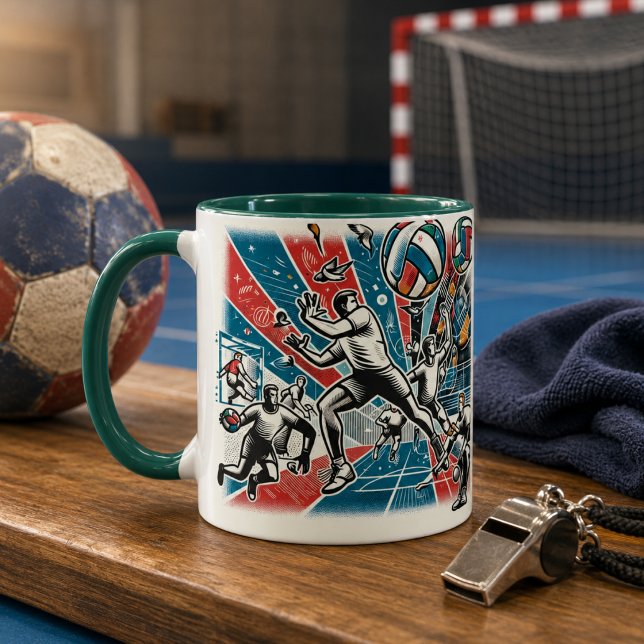 Canecas de handebol (Handball mugs)