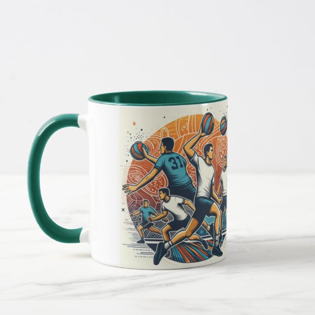 Canecas de handebol (Esquerda)