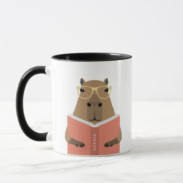 Canecas de Leitura de Capivara (Esquerda)