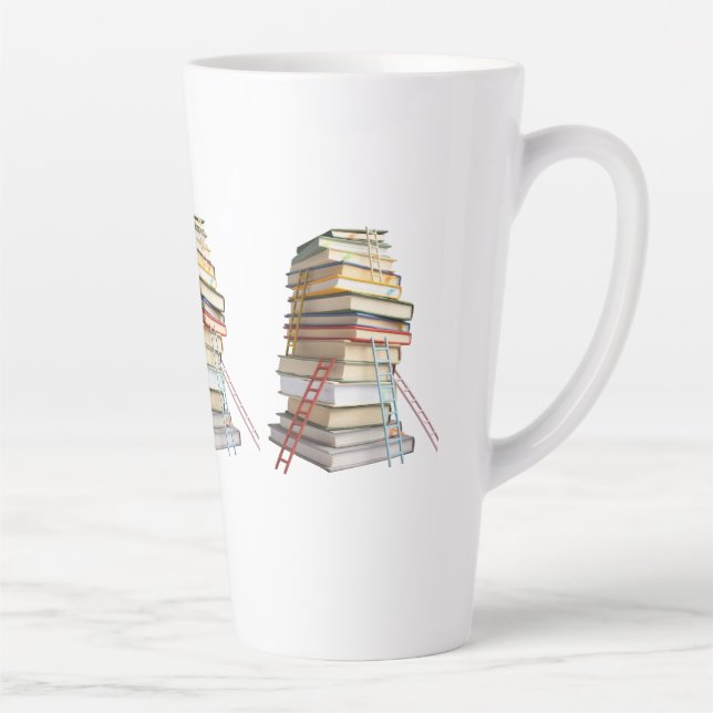 Canecas de Livros como Presentes para Amantes de L (Direita)