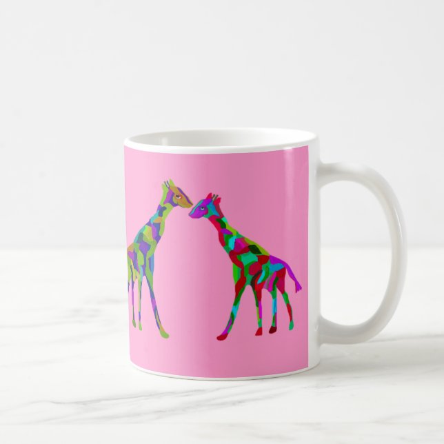 Canecas de Luv do girafa (Direita)
