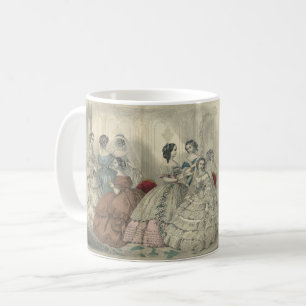 Canecas de Noivas e Damas de Honra Godey's 1860
