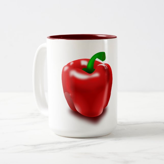 Canecas de pimenta (Frente Esquerda)