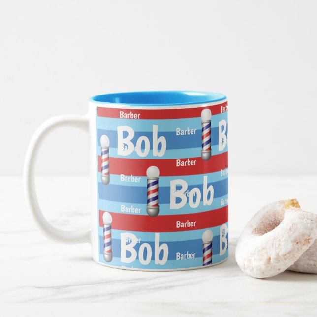 Canecas de Salão de Beleza, Barbearia, Bronzeament (Com Donut)