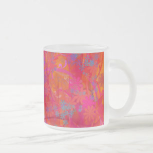 CANECAS DE VIDRO FROSTED ARTÍSTICO DE DESIGNER - P