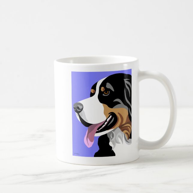 Canecas do cão de montanha de Bernese (Direita)