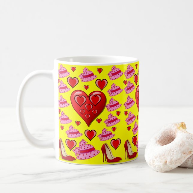 Canecas do Dia dos Namorados (Com Donut)