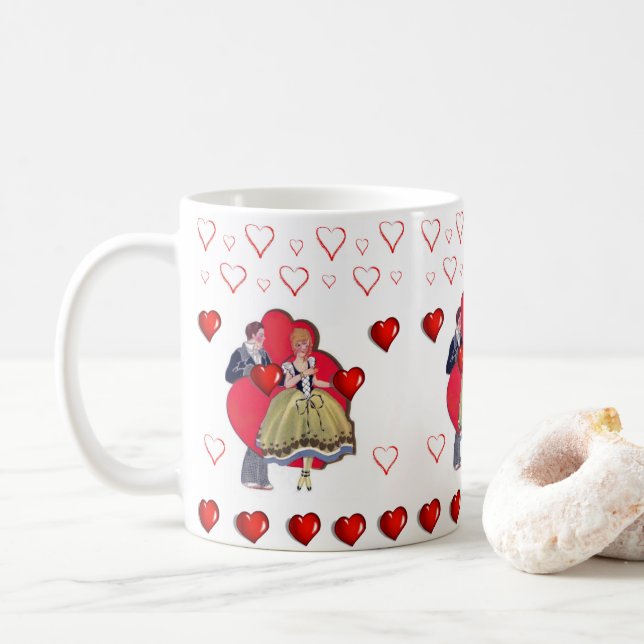 Canecas do Dia dos Namorados (Com Donut)