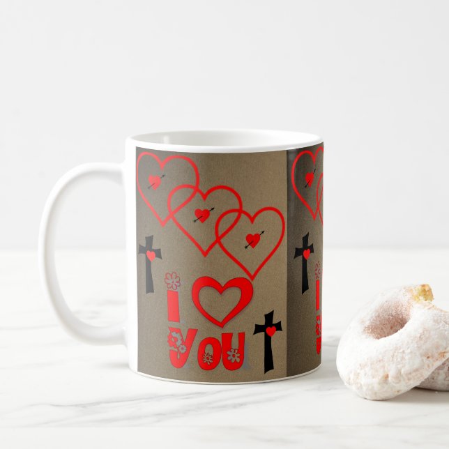 Canecas do Dia dos Namorados (Com Donut)