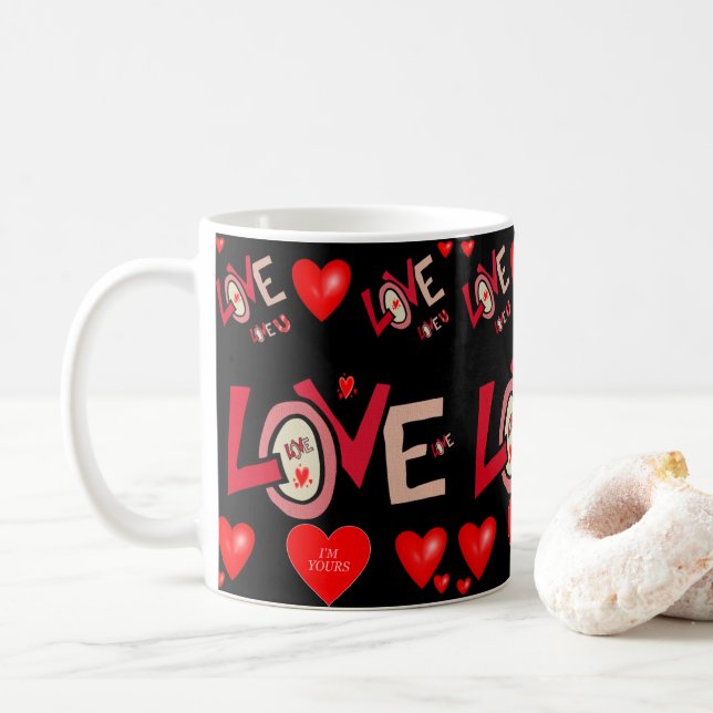 Canecas do Dia dos Namorados (Com Donut)