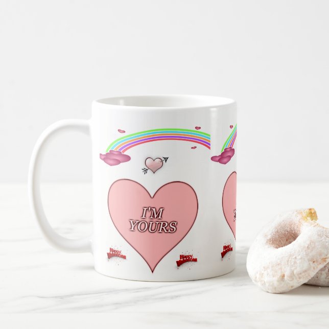 Canecas do Dia dos Namorados (Com Donut)