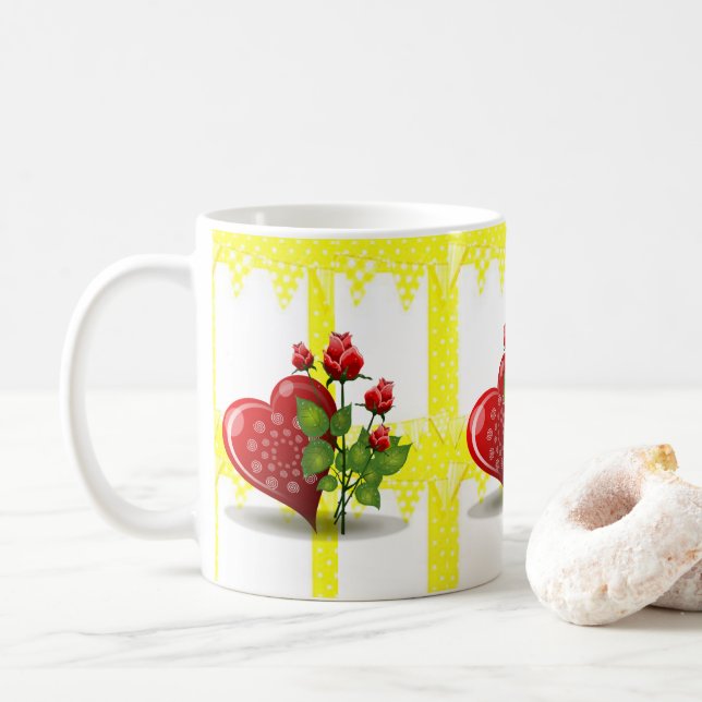 Canecas do Dia dos Namorados (Com Donut)