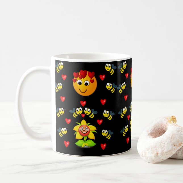 Canecas do Dia dos Namorados (Com Donut)