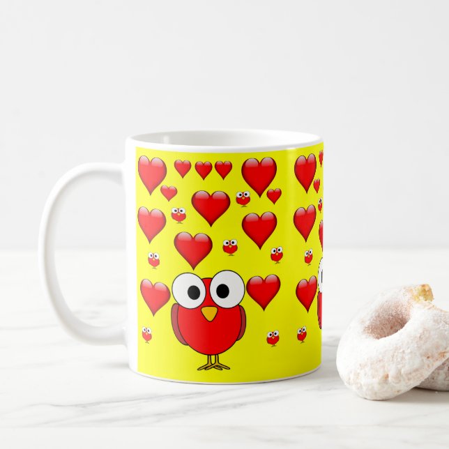 Canecas do Dia dos Namorados (Com Donut)