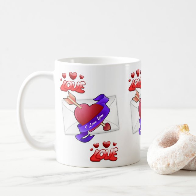 Canecas do Dia dos Namorados (Com Donut)