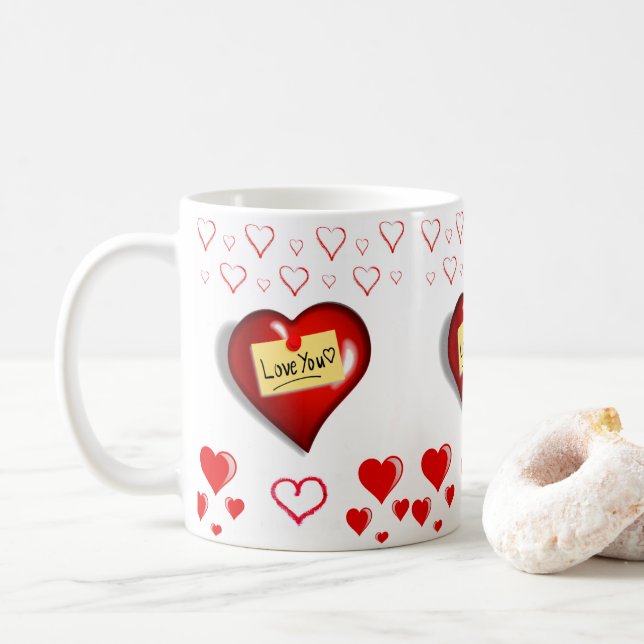 Canecas do Dia dos Namorados (Com Donut)