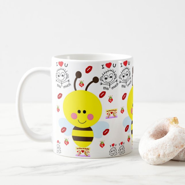Canecas do Dia dos Namorados (Com Donut)