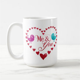 Canecas do Dia dos Namorados Love Birds - Presente