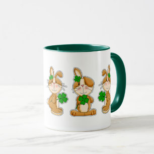 Canecas do divertimento do dia de St Patrick doce