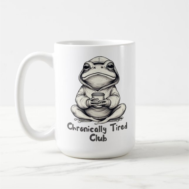 Canecas do Sapo do Clube Cronicamente Cansado –  S (Esquerda)