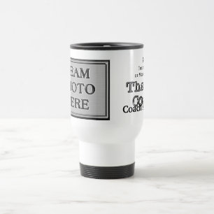 Canecas do treinador com SUA FOTO da EQUIPE e 3