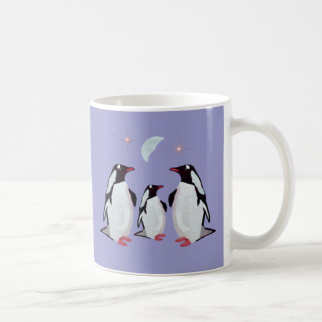 Canecas dos cumprimentos do pinguim de Gentoo (Direita)