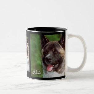 Canecas dos presentes dos amantes de Akita
