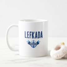Canecas e chávenas de Lefkada Grécia