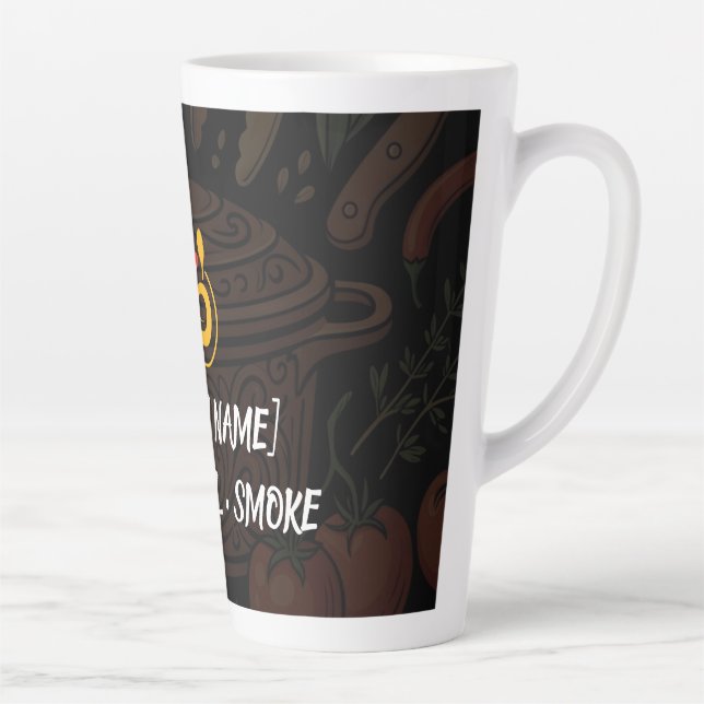 Canecas e Xícaras de Café Personalizadas para Chef (Direita)