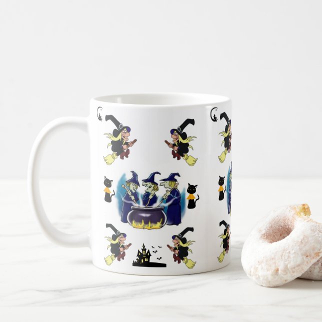 canecas halloween (Com Donut)